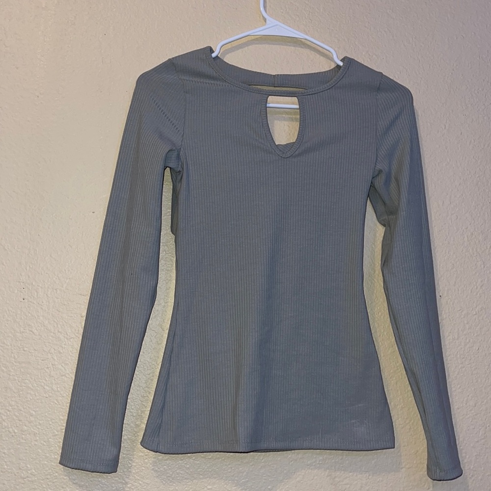 Red by BKE Open Back Top